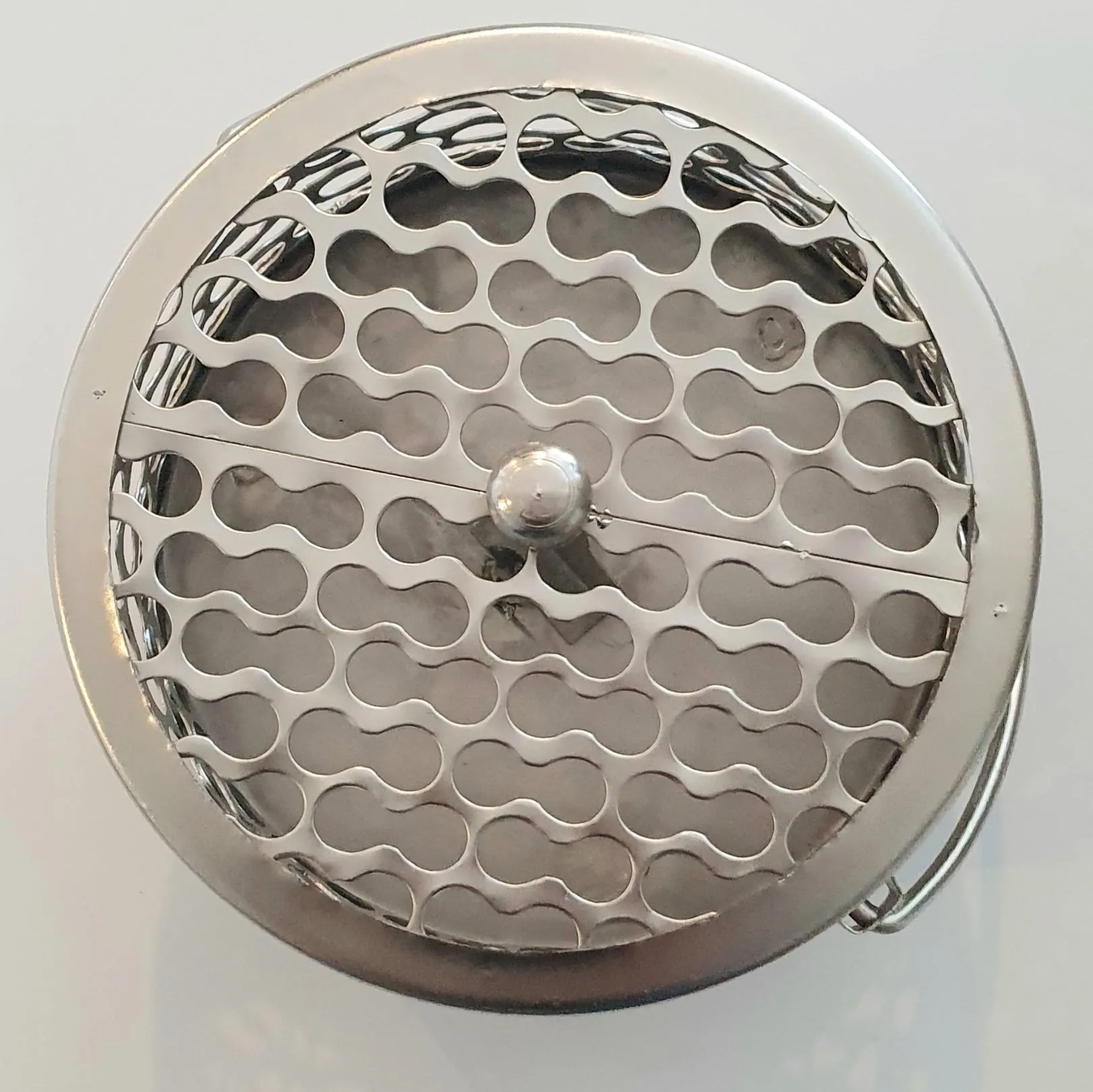 Round Brass Mosquito Coil Holders With Handle
