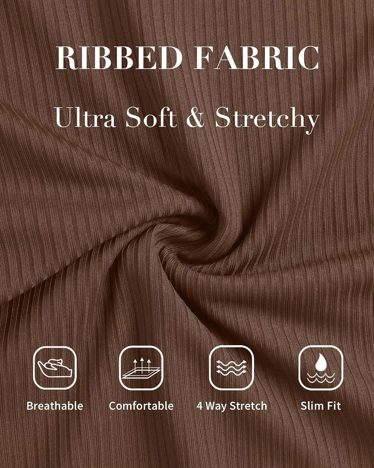 Ruffle Ribbed Pregnancy Push Up One Piece Swimsuit