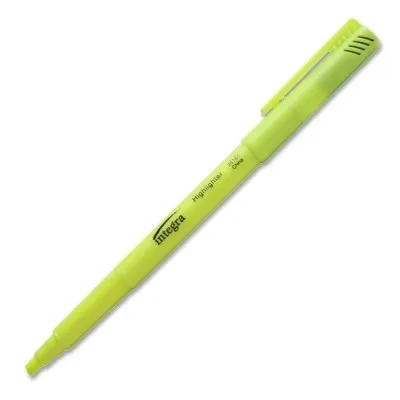 Single Color Pen Style Fluorescent Highlighters (Dozen)