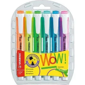 Stabilo Swing Cool Highlighter Wallet 6