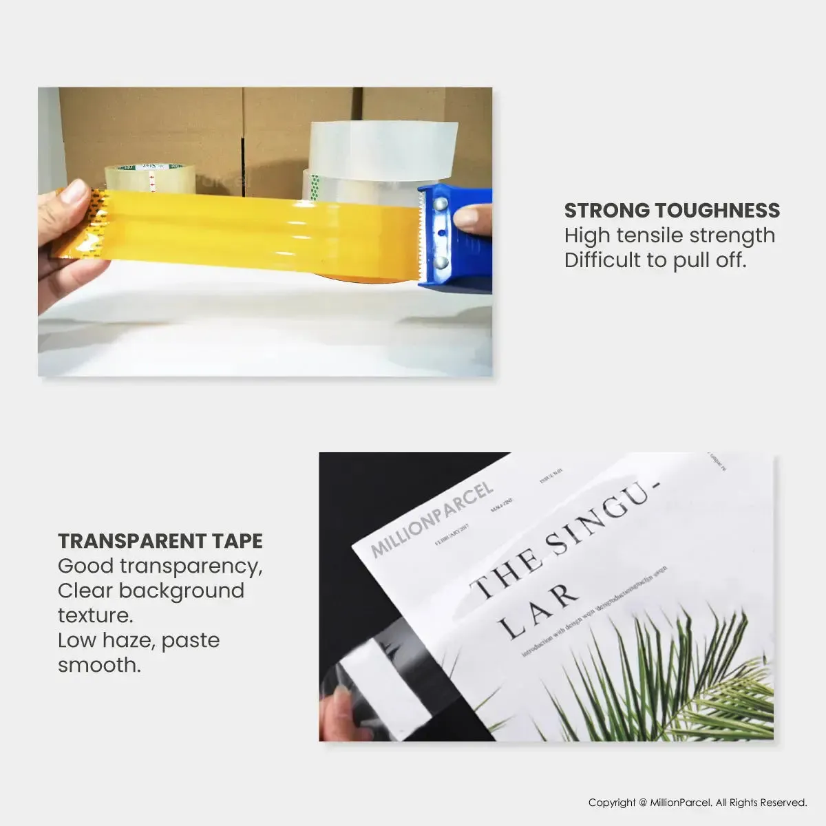 STAR Clear Adhesive Tape | Opp Tape | Brown Tape