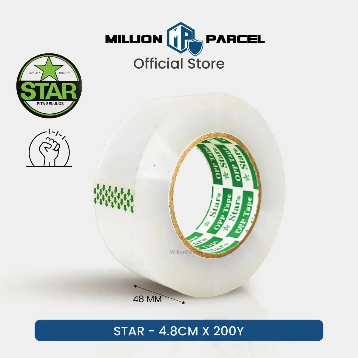 STAR Clear Adhesive Tape | Opp Tape | Brown Tape