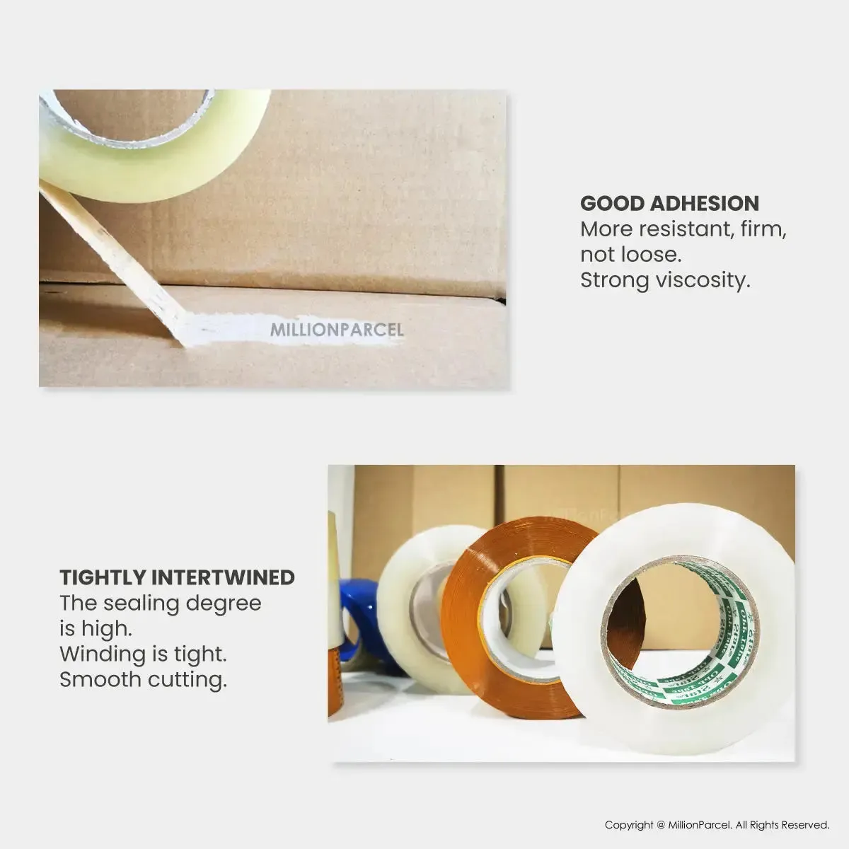 STAR Clear Adhesive Tape | Opp Tape | Brown Tape