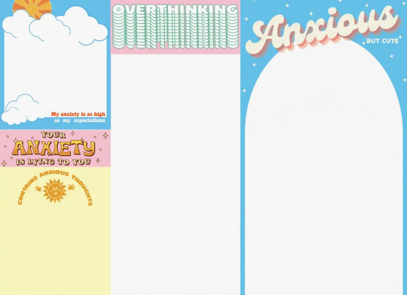 Stationery Gift Set - Anxiety
