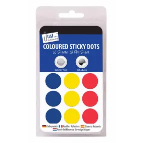 Sticky Dots - 288 Pack Adhesive Glue Craft Scrapbooking