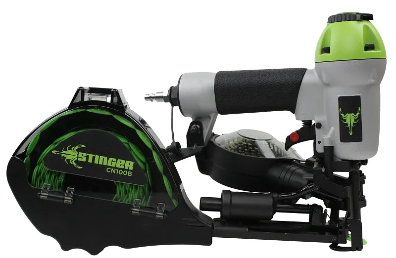 Stinger 0136252 Cap Nailer, 0.083 in W Crown, 1 in L Leg, 200 Magazine, 79.9 scfm Air :EA: QUANTITY: 1
