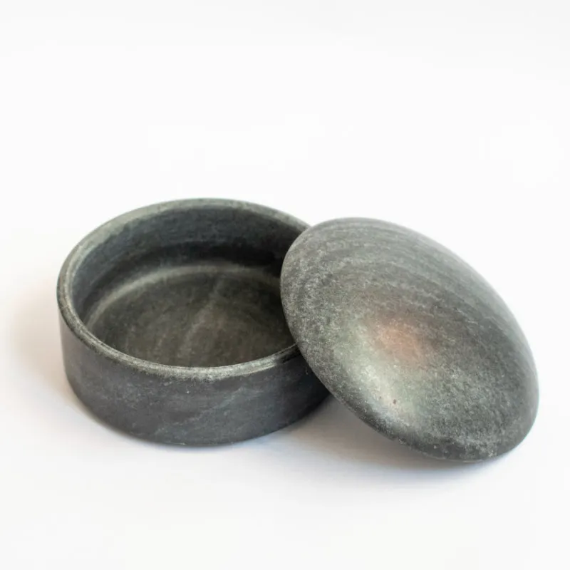 Stylish Bulgy Trinket Box | 4 Inches
