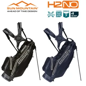 Sun Mountain H2NO Lite Waterproof Golf Carry Stand Bag - No Logo
