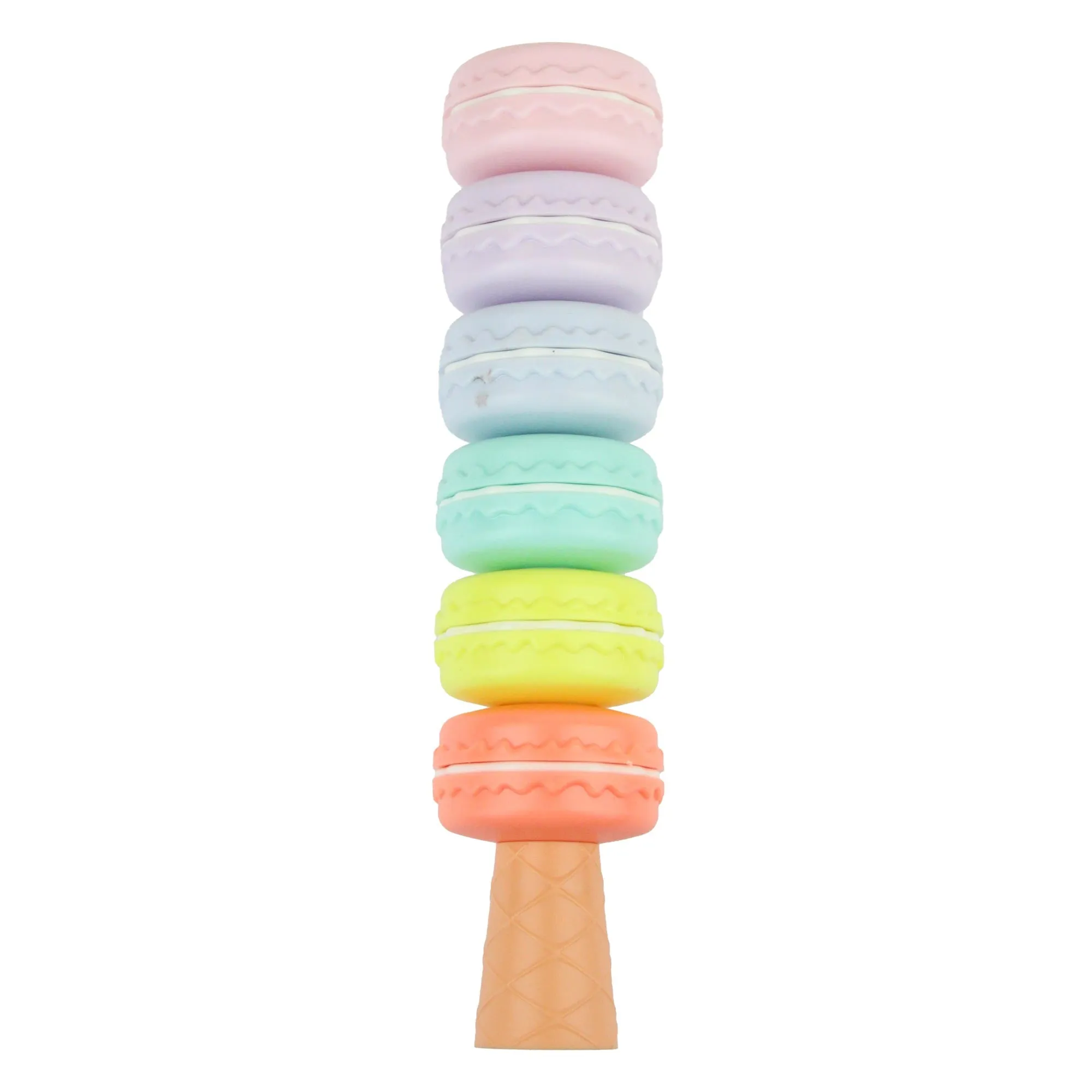 Sweet Highlights: Macaron Highlighters Set with 6 Colors