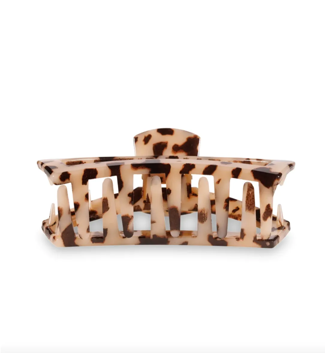 teleties medium hair clip - tortoise