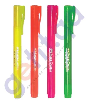 TEXTLINER 38 ASSORTED PACK OF 4 BY FABER CASTELL