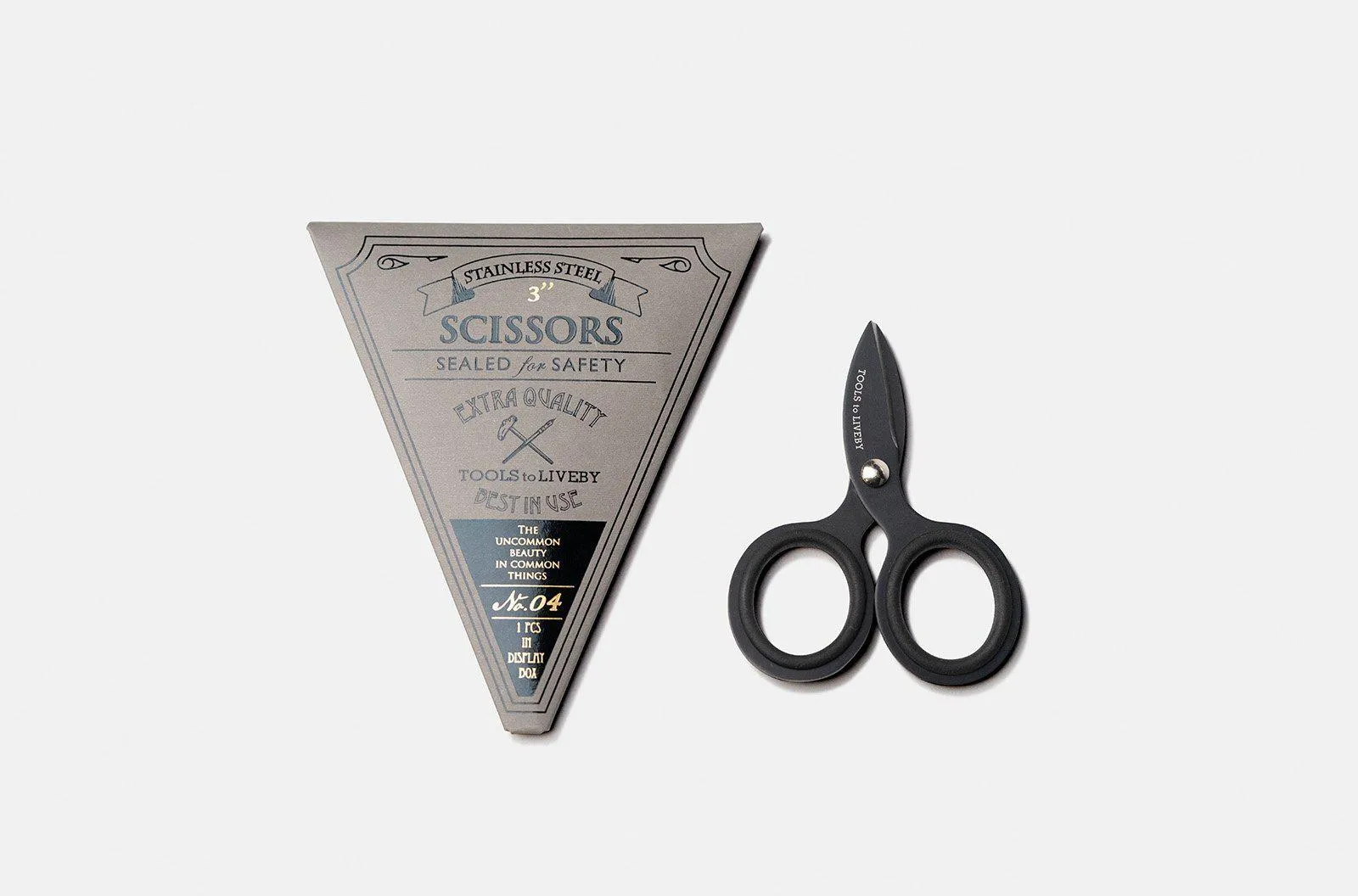 Tools to Liveby Black Mini Scissors 3"