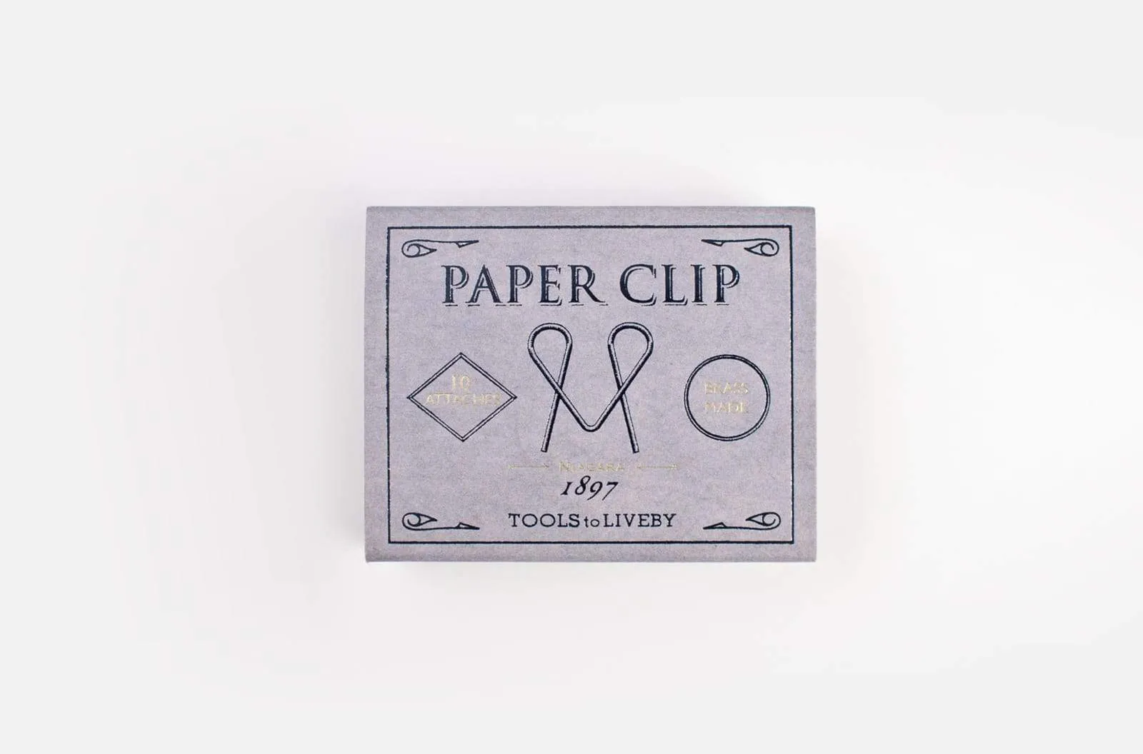 Tools to Liveby Brass Paper Clips (Niagara)
