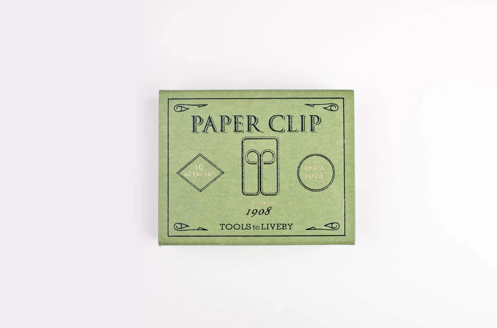 Tools to Liveby Brass Paper Clips (Owl)