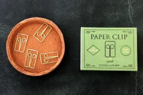 Tools to Liveby Brass Paper Clips (Owl)