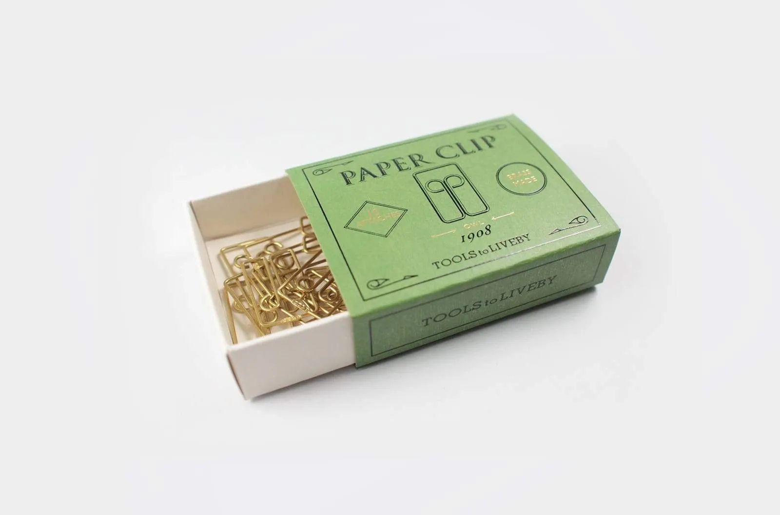 Tools to Liveby Brass Paper Clips (Owl)