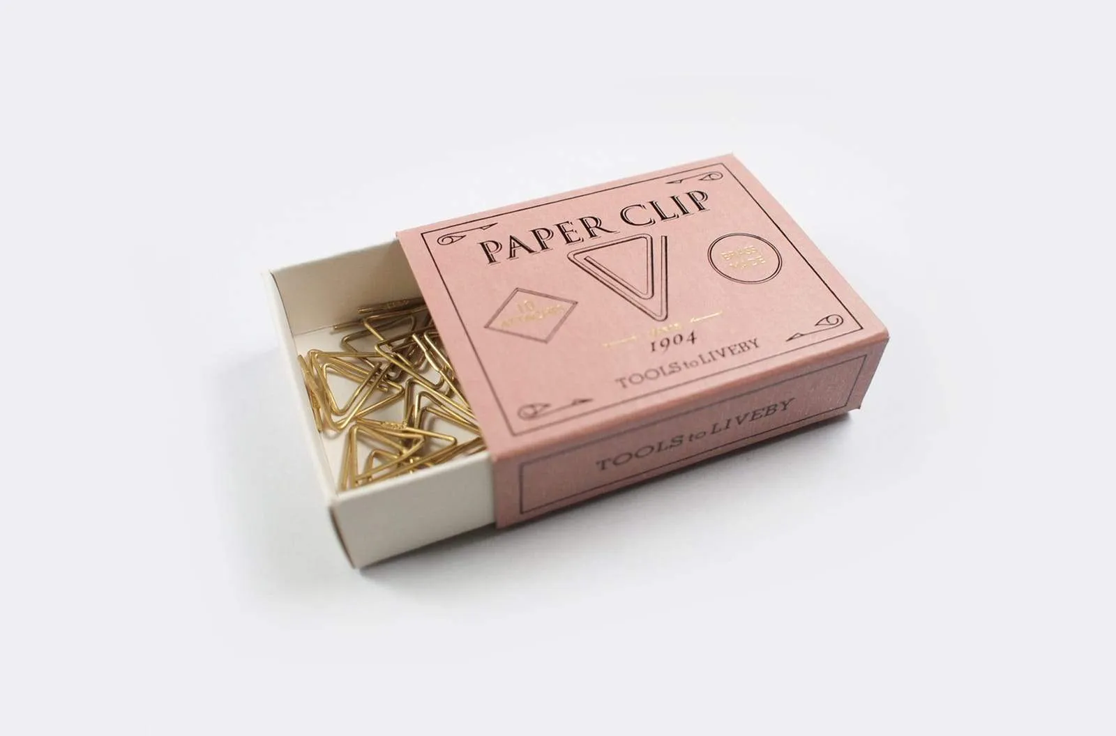 Tools to Liveby Brass Paper Clips (Weis)
