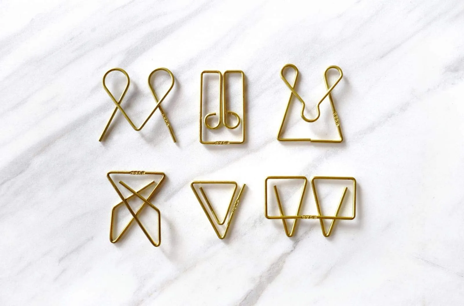 Tools to Liveby Brass Paper Clips (Weis)