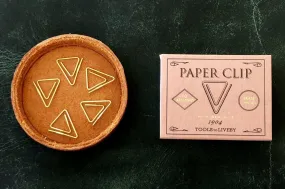 Tools to Liveby Brass Paper Clips (Weis)