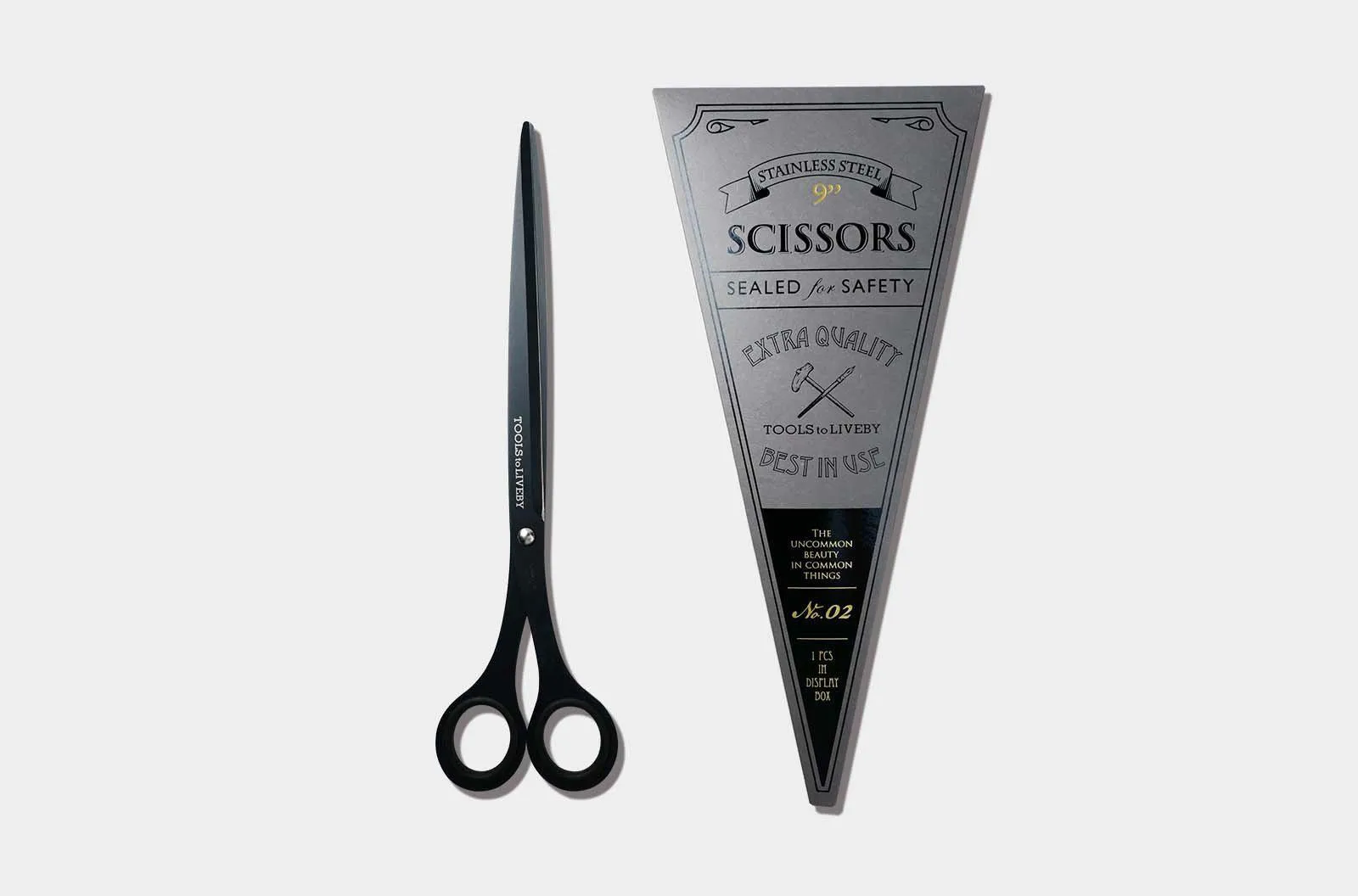 Tools to Liveby Long Black Scissors 9"