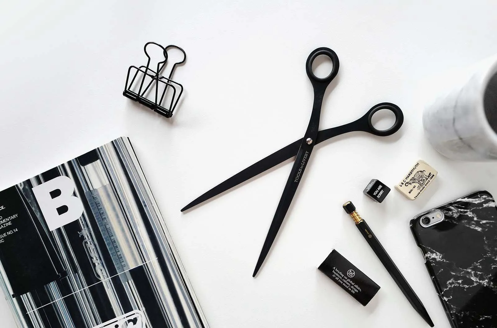 Tools to Liveby Long Black Scissors 9"