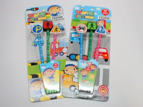 Traffic Sign Pencil Set