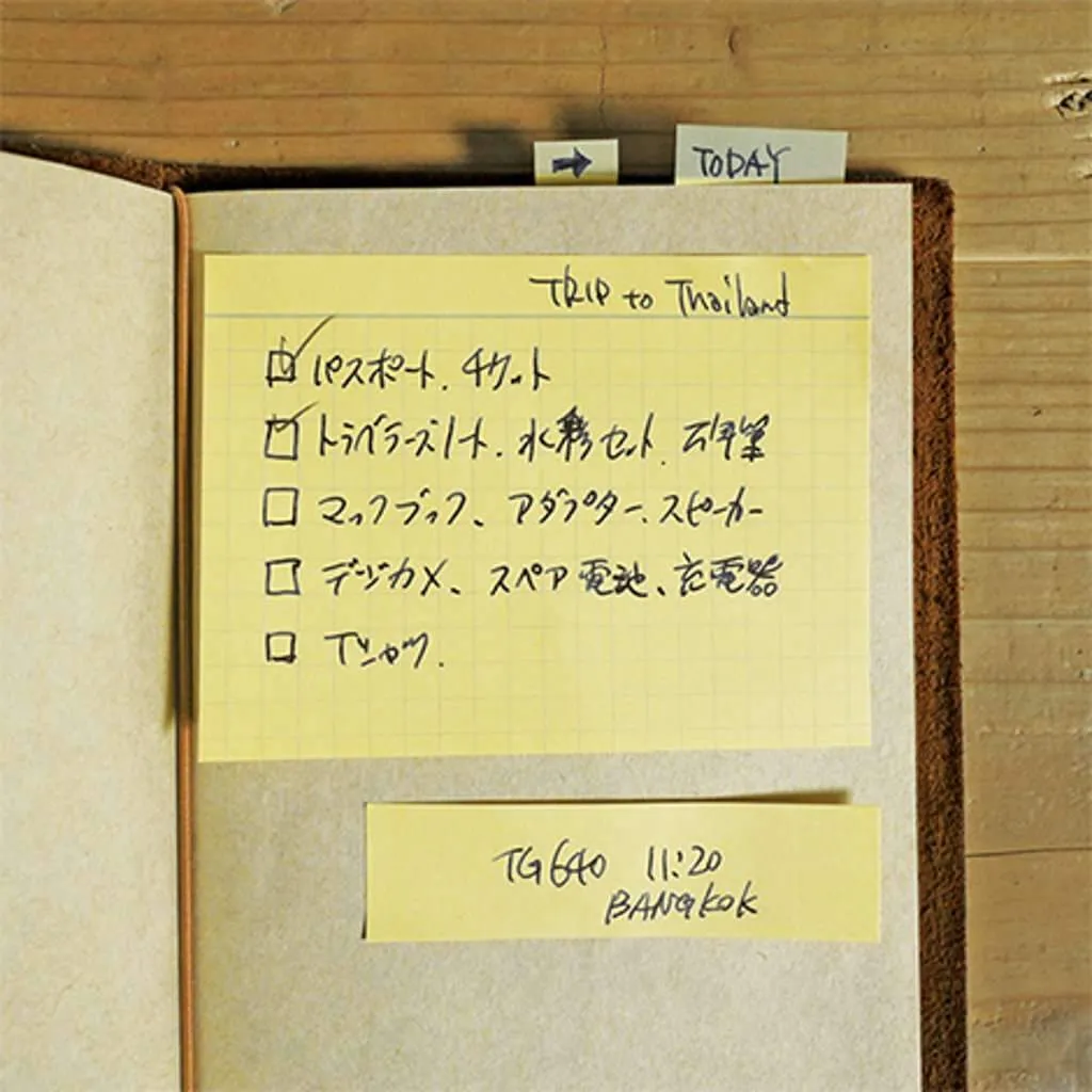 Traveler's Notebook Sticky Notes - 022
