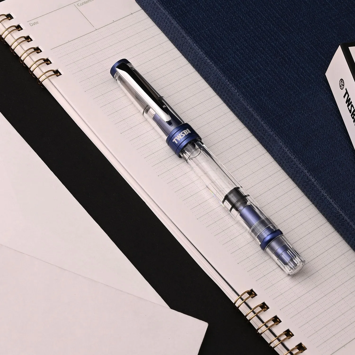 TWSBI Diamond 580ALR Fountain Pen - Navy Blue