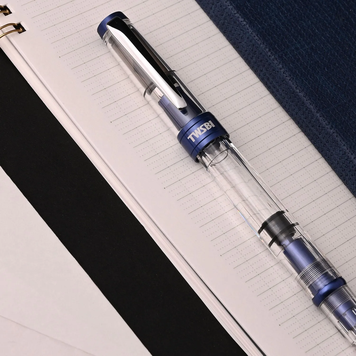 TWSBI Diamond 580ALR Fountain Pen - Navy Blue