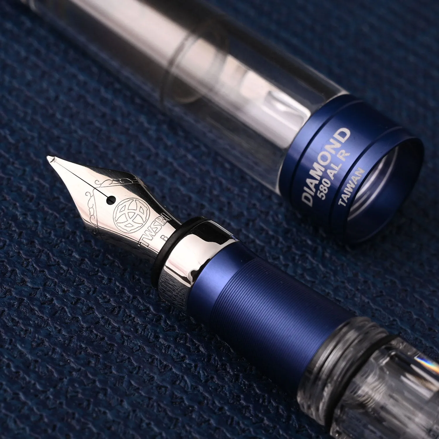 TWSBI Diamond 580ALR Fountain Pen - Navy Blue