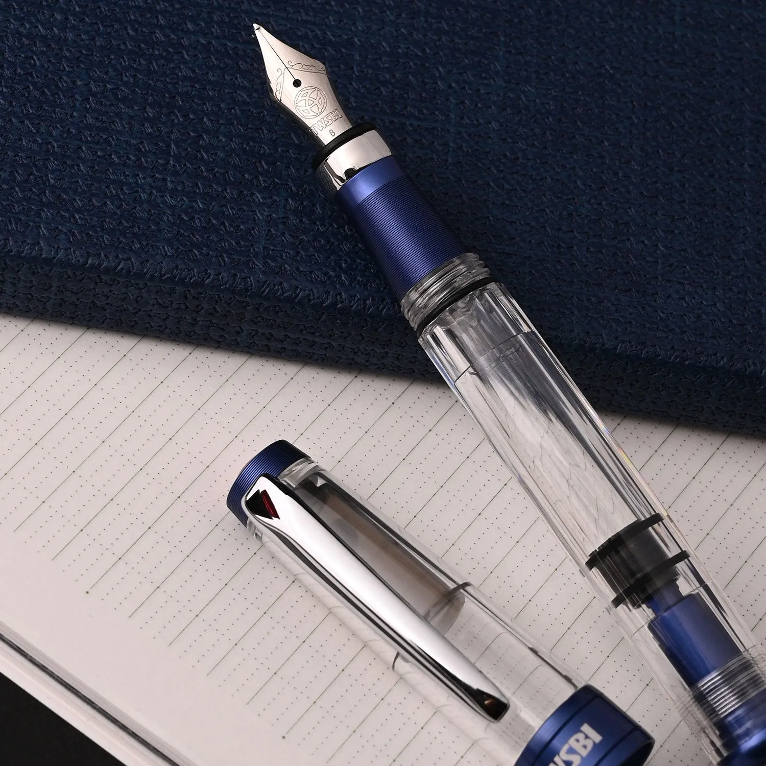 TWSBI Diamond 580ALR Fountain Pen - Navy Blue