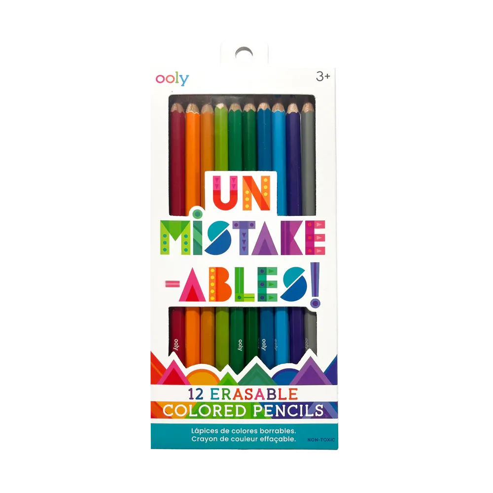 Un-Mistake-Ables! Erasable Colored Pencils