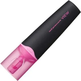 Uni Promark View Highlighter Chisel Fluoro Pink