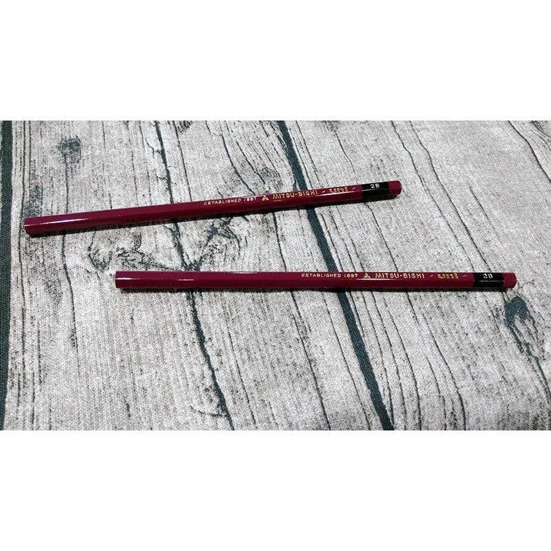 Uni UK(N) Pencil Set 12pcs 2B pencil wooden pencil UKN2B sketch pencil