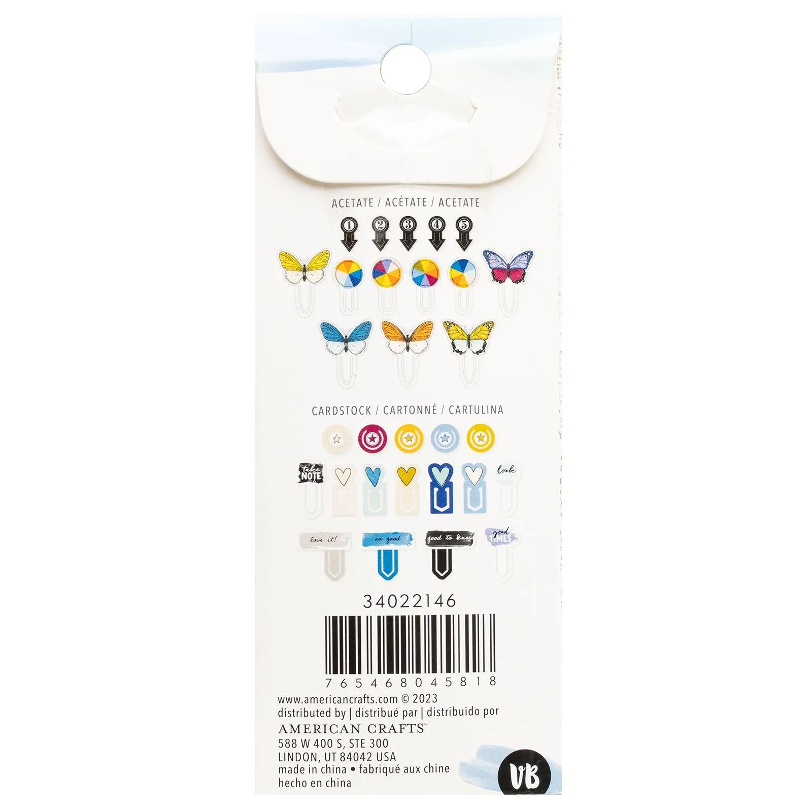 Vicki Boutin Discover   Create Die-Cut Paper Clips 30/Pkg