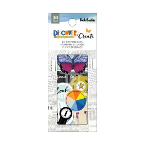 Vicki Boutin Discover   Create Die-Cut Paper Clips 30/Pkg