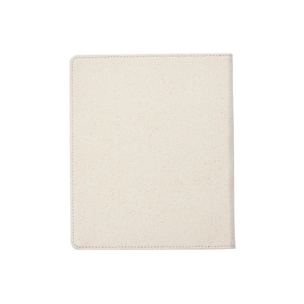 Work   Life Natural - Linen   Cork Notepad Folder - Weekly Overview - 52 Sheets