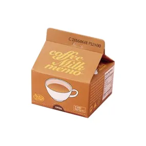 Yilan Milk Carton Extract Portable Notes creative sticky notes NP-030040