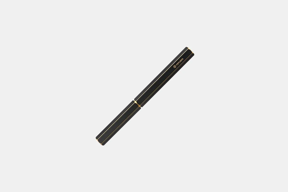 Ystudio Classic Revolve Fountain Pen - Black
