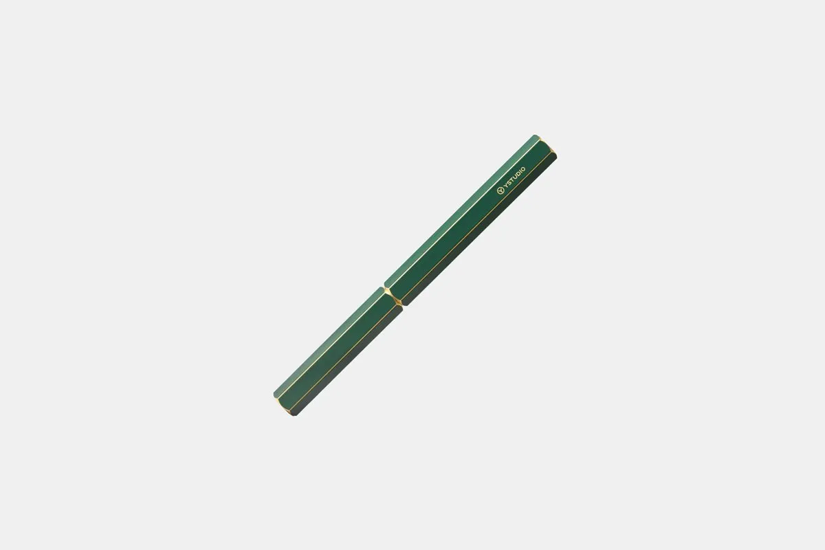 Ystudio Classic Revolve Fountain Pen - Green