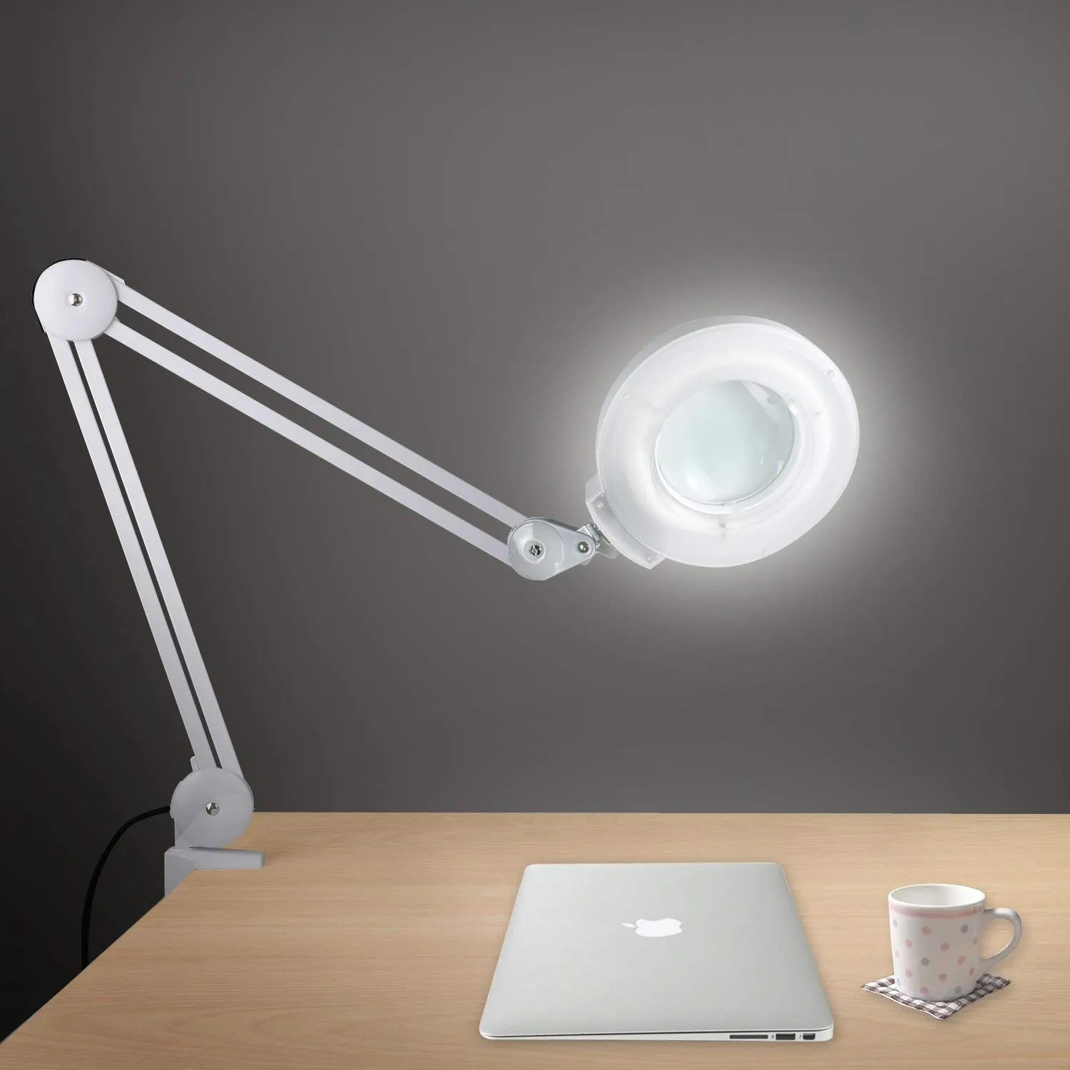 ZENY™ LED Magnifying Clamp Lamp